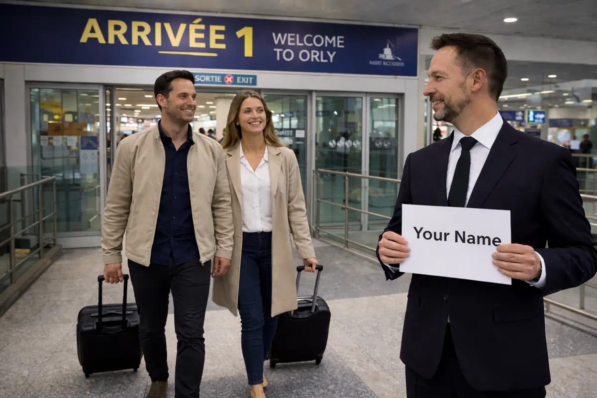 Where to Meet Your Driver at Paris Orly Airport