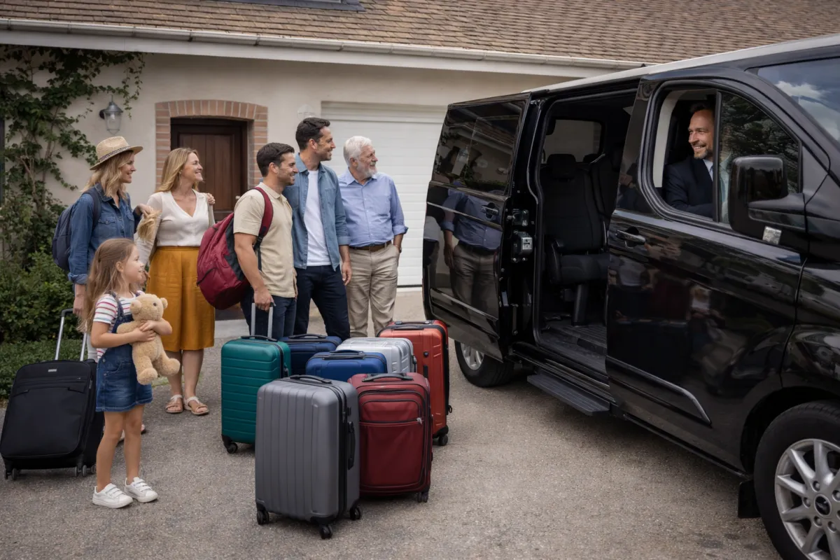 7-Seat Minivan Transfer with Private Driver in Paris | Zont.cab